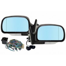 Комплект боковых зеркал ГАЗ 3110 Волга ЛЭА-24 УГО эл, ук.пов,об, голубое, асф 2.