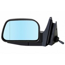 Зеркало боковое левое ВАЗ 2104-07 ТА-7 Г трос, голубое, асф.