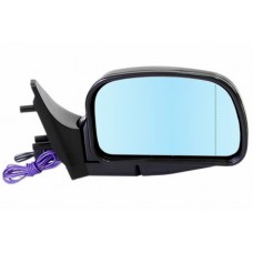 Зеркало боковое правое ВАЗ 2108-15 ЛТА-9 ГО трос, обогрев, голубое, асф.