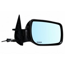 Зеркало боковое правое LADA Kalina, Granta ЗПс трос, голубое.