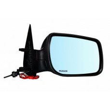 Зеркало боковое правое LADA Kalina, Granta ЗПсО трос, обогрев, голубое.